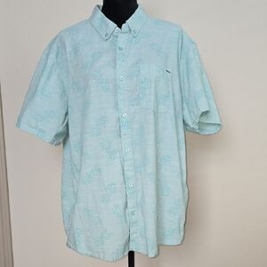 Men's Hurley Button Down Shirt Size XXL